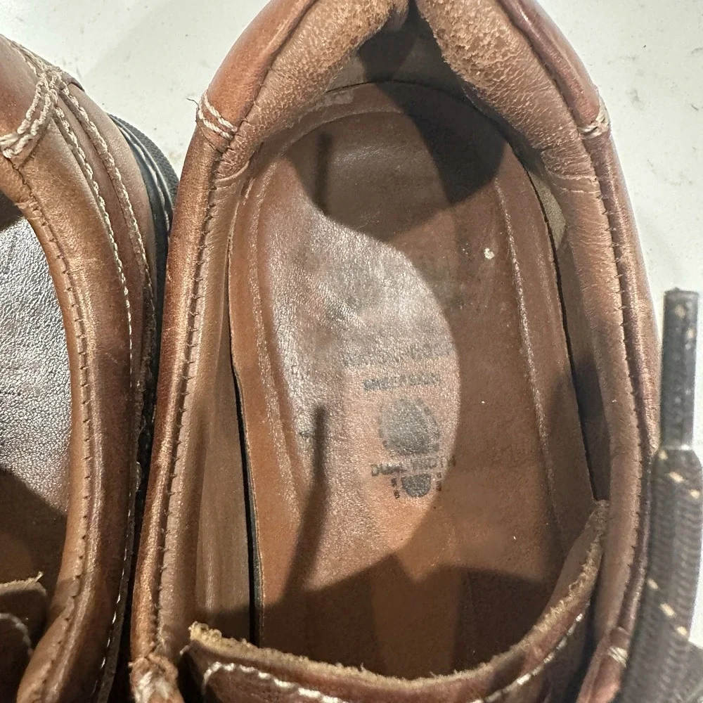 Johnston & Murphy XC4 Waterproof Brown Leather Oxford Shoes 10.5M 25-1074